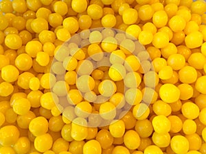 Lemon drop candy background
