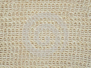 Close-Up Yellow Sponge Net Texture And Background