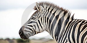 Zebra animal fur texture photo