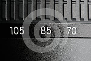 Zoom Camera Lens Close-Up