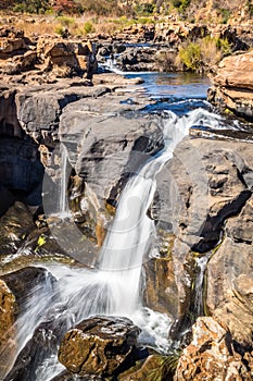 Close view of Bourkes Luck Potholes, Mpumalanga