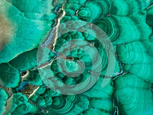 Close View of Green Malachite