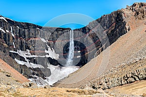 Close view of Hengifoss Iceland