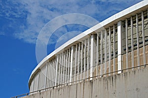 CLOSE VIEW OF MOSES MABHIDA STADIUM