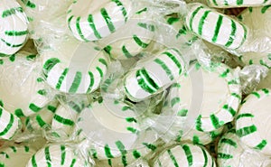 Close View Peppermints