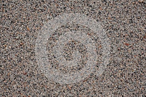 Close view texture of background wallpaper top view of grain asphalt with tiny stones