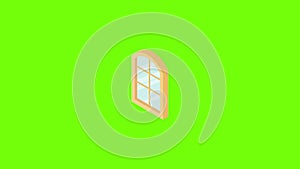 Close window frame icon animation