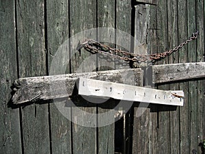 Closed Barn Door