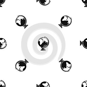 Closed book pattern seamless black