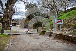 Border area between Spain and Portugal photo