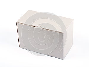 Closed cardboard box