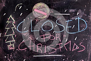 Closed for Christmas