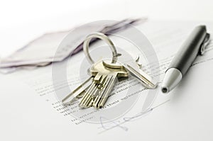 Closed deal of buying a house