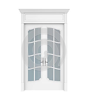 Closed Doors Isolated