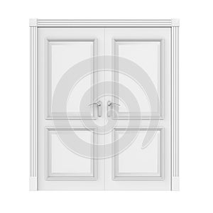 Closed Doors Isolated