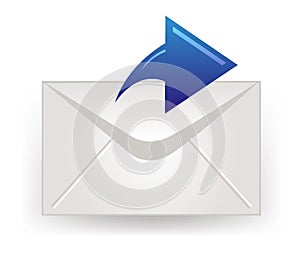 Closed envelope icon