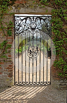 A Closed Iron Gate