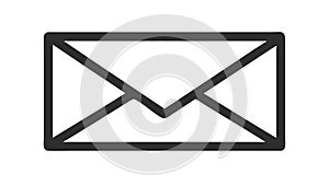 Closed Laptop Icon Vector for Technology & Work, vector design Generative AI