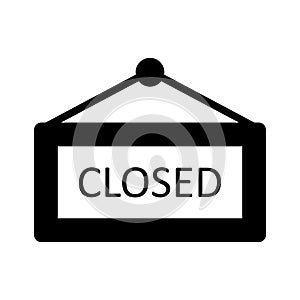 Closed Line vector icon which can easily modify or edit