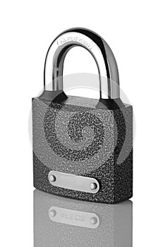 Closed padlock