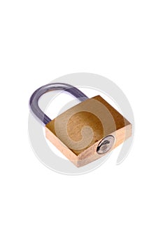 Closed padlock