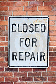 Closed for Repair photo