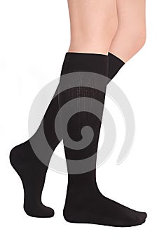 Closed toe socks. Compression Hosiery. Medical stockings, tights, socks, calves and sleeves for varicose veins