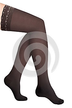 Closed toe stockings. Compression Hosiery. Medical stockings, tights, socks, calves and sleeves for varicose veins