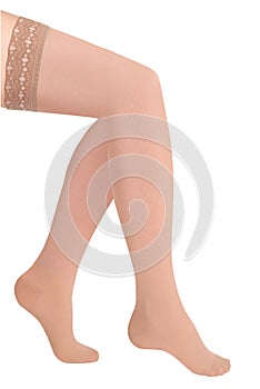 Closed toe stockings. Compression Hosiery. Medical stockings, tights, socks, calves and sleeves for varicose veins