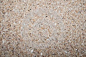 Closed up sand stones gravel texture pattern used for decoration background