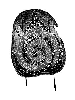 Thai ancient shadow play - Shadow puppet