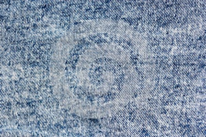 Closedup old jean fabric texture for background photo