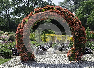 A Closer Look At The Floral Arch