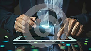 A Closer Look with Technology..AI generated image