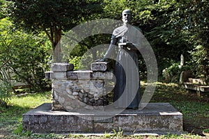 Closer to the public statue of Francis Xavier in Yamaguchi, Japan. Considered as the first missionary for Japan