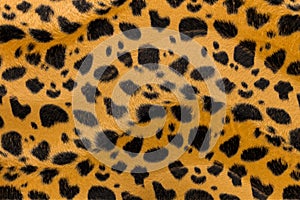 Closeup artificial tiger skin pattern