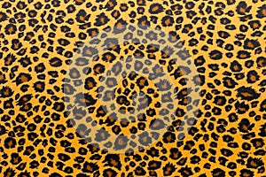 Closeup artificial tiger skin pattern