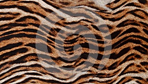 Beautiful real skin of leopard