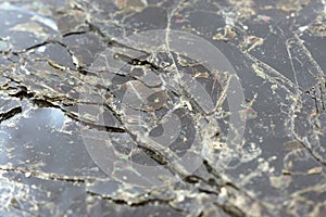 Closeup of Biotite Mica