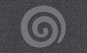 Closeup black ,dark grey color fabric sample texture backdrop. Dark grey fabric strip line pattern design,upholstery for decoratio