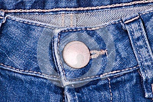 Closeup Blue jeans