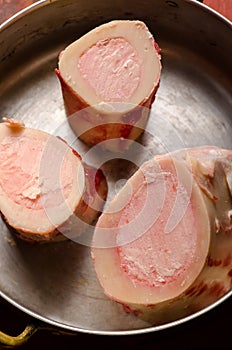 Closeup of bone marrow