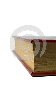 Closeup of book pages