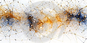 Closeup of Brain Connected to Computer Models in Nature Journal