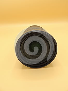 Closeup camera lens