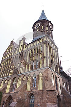 Closeup Cathedral of Koenigsberg on the Kneiphof Island