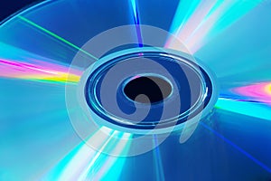 Closeup of cd