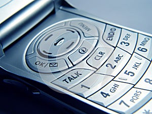 Closeup of Cellular Phone