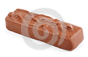 Closeup of chocolate bar