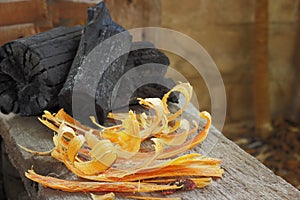 Fire wood stack